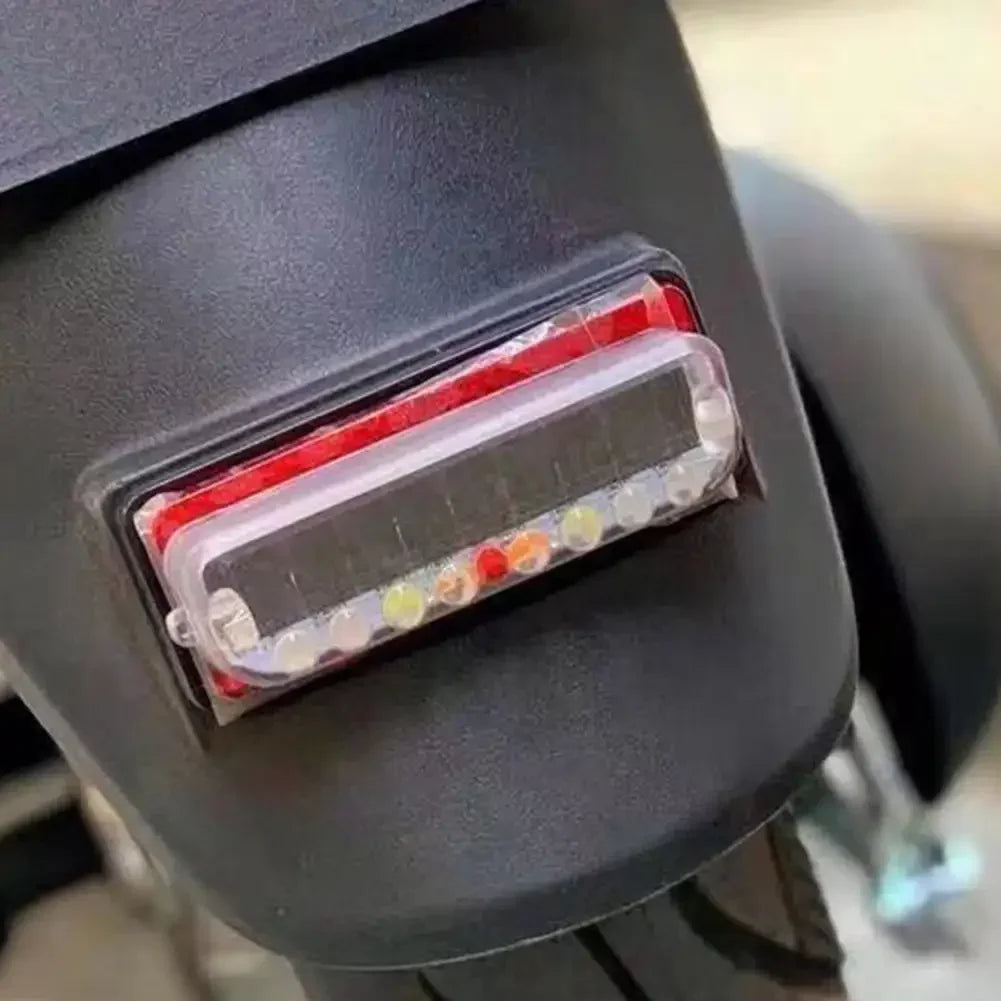 Solar Powered Anti rear-end Security Warning Flashing Signal