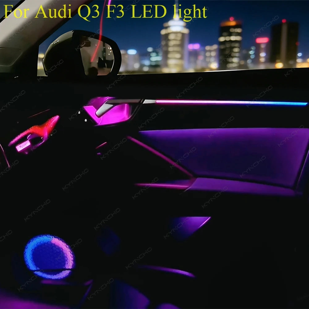 For Audi Q3 B8 Ambient Lighting Kyncho Is Suitable Models From