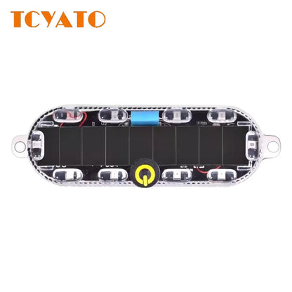 Tcyato anti-rear-end Solar Warning Flashing Truck Taillight