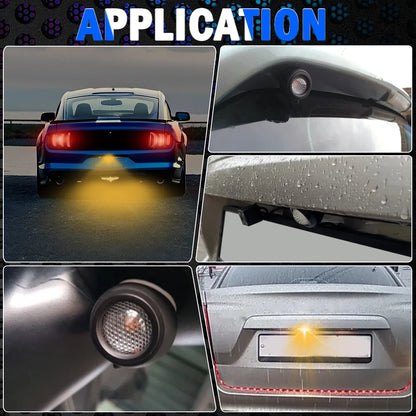 For Offroad 4X4 1PC Backup Reverse License Plate Signal Fog Drl
