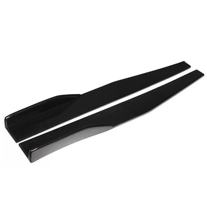For 1.9M 6.2FT Wide Front Bumper Lip Spoiler Side Skirt Splitter