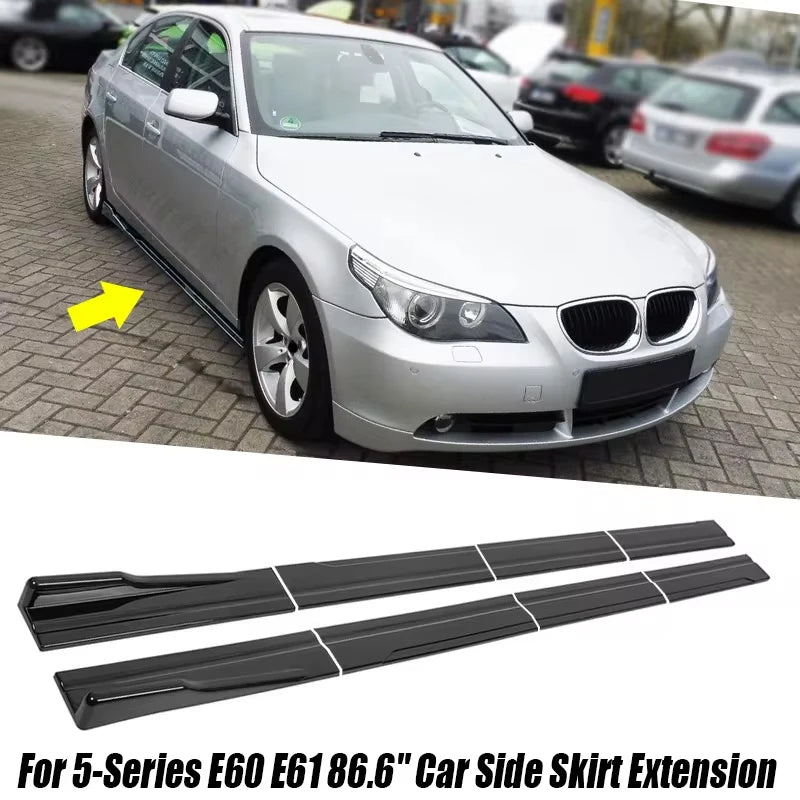 For BMW Accessories 5 Series E60 E61 M5 Side Skirt Extension