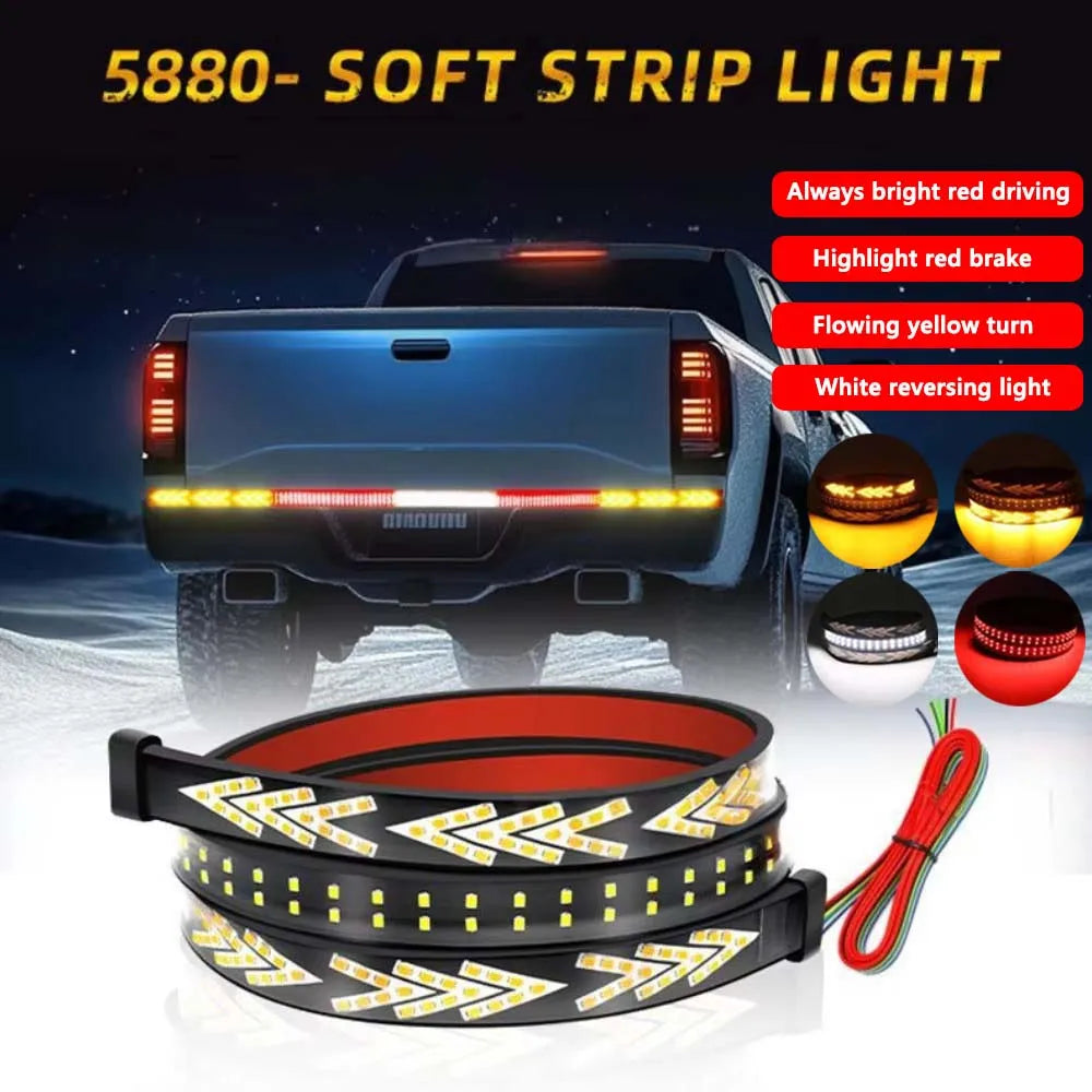 For Pickup Rear Tail Brake Turn Signal 12V 24V Reverse Double