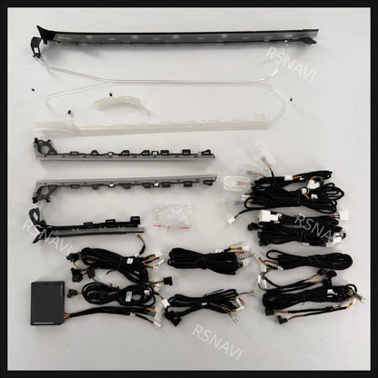 Ambient Lighting Retrofit Kit Guides Wiring Fits Mercedes-Benz