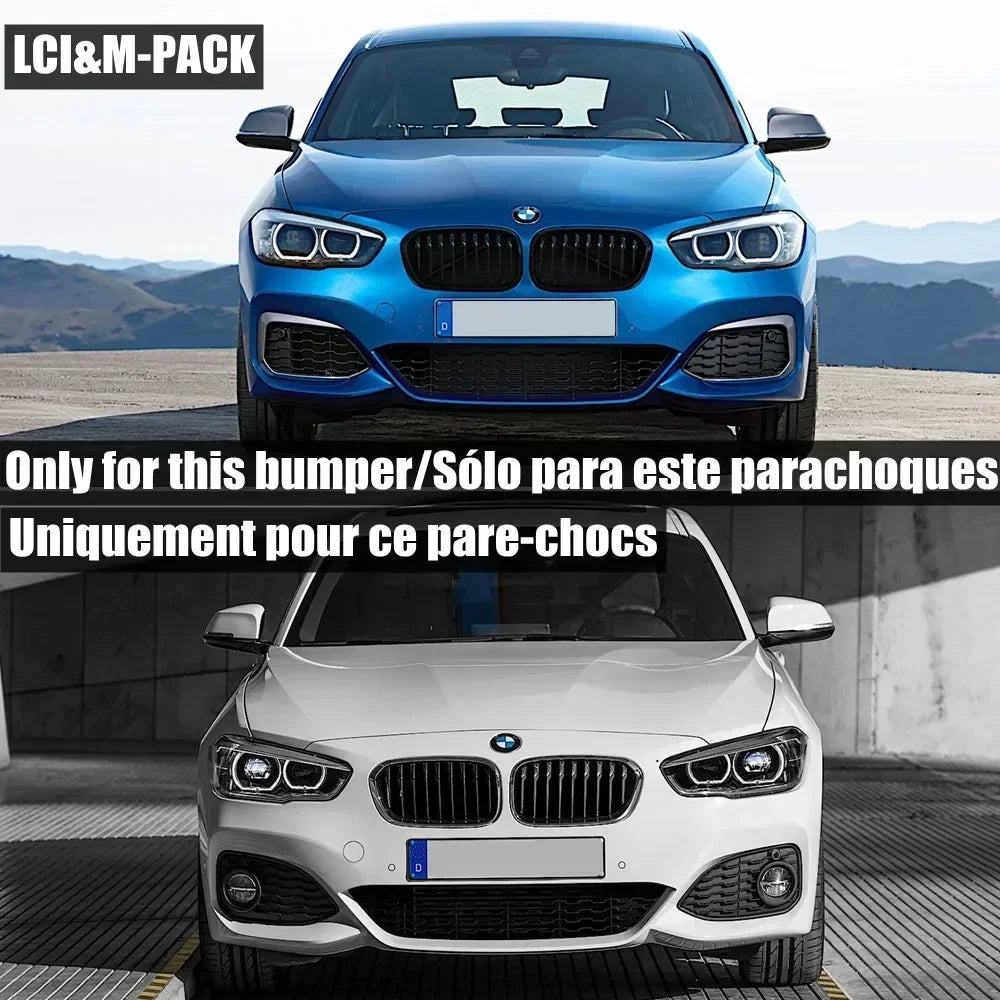 For BMW F20 F21 Lci Maxton Front Bumper Lip Splitter Spoiler