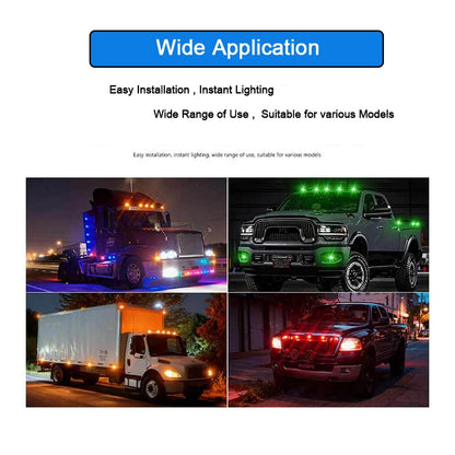 For Rv Lorry Side Lamp 1X Truck Turn Signal Strobe Dynamic