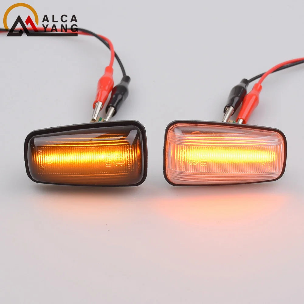 For Peugeot 306 106 406 806 2X Dynamic Turn Signal Side Marker