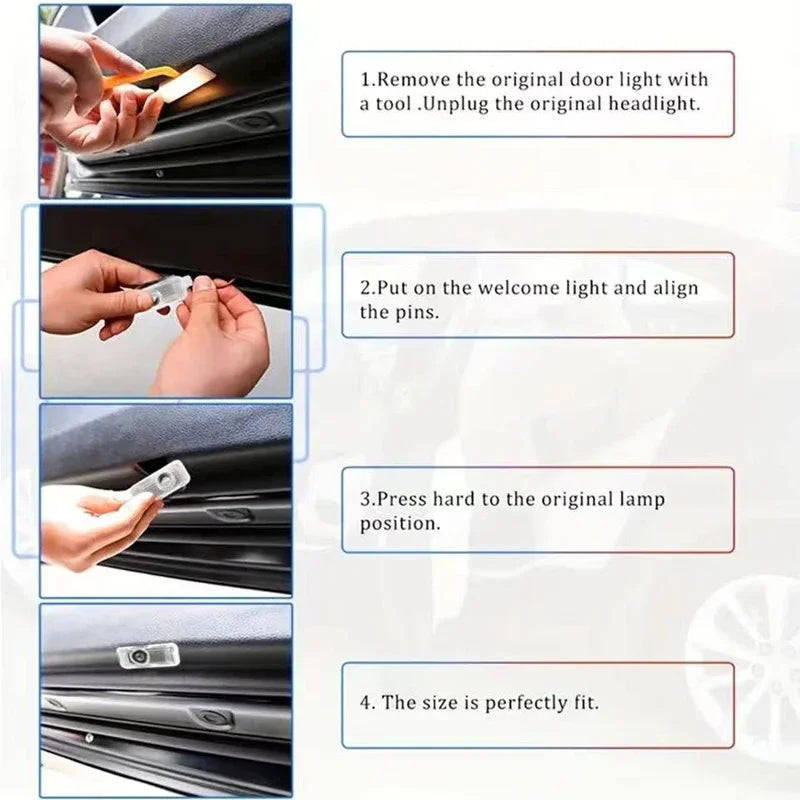 For BYD Ev Han Dm Song Plus Qin Pro Seal EA1 Door Welcome Exit