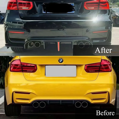 For BMW 3 Series F30 F35 2012-2019 Modified M3 Rear Bumper
