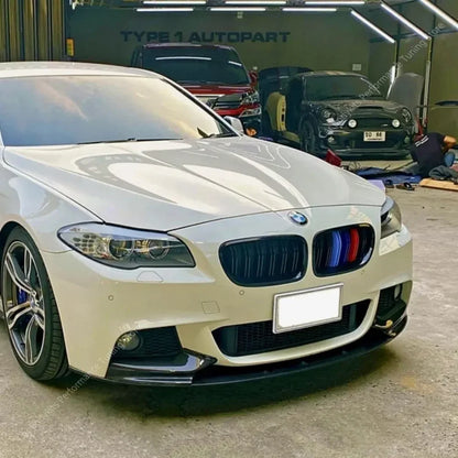 For BMW F10 F11 M Performance Front Bumper Lip Spoiler Splitter