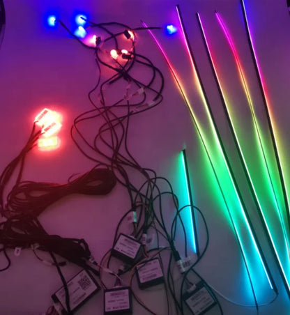 Atmosphere Interior Strip Lighting Hidden Easy Installation
