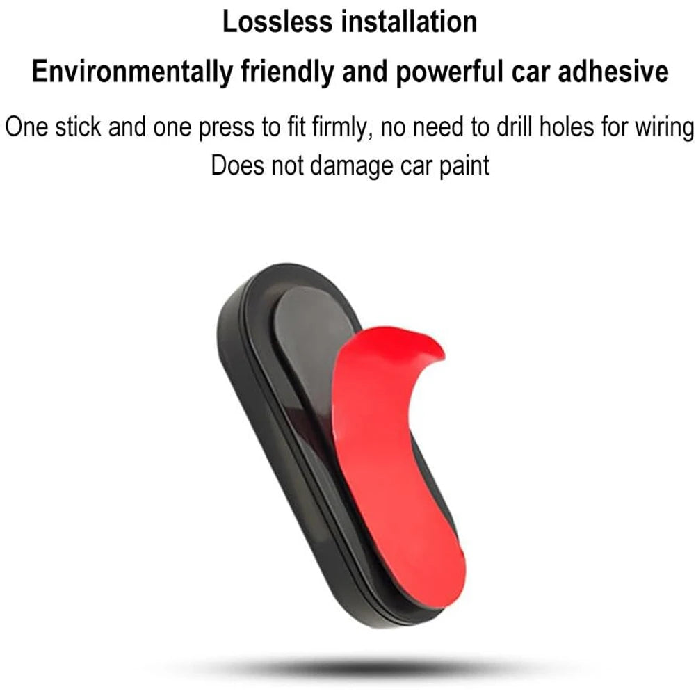 Solar Power MINI Warning wiring-free Alarm Wireless Flash Bike