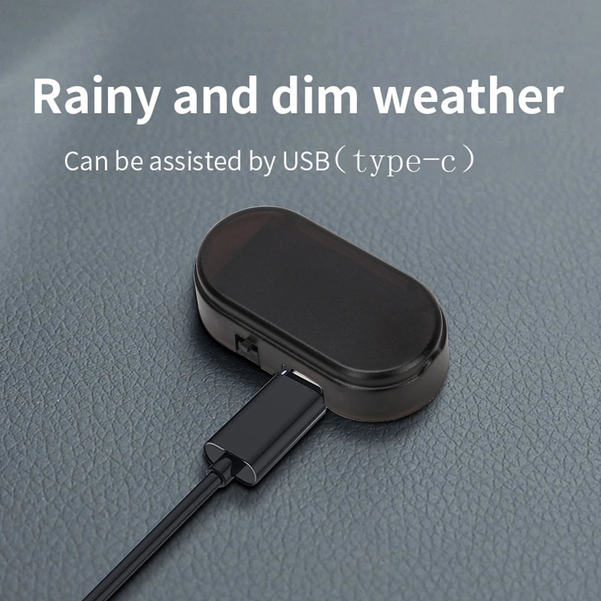 MINI Solar Warning Night Security Simulation Alarm Wireless