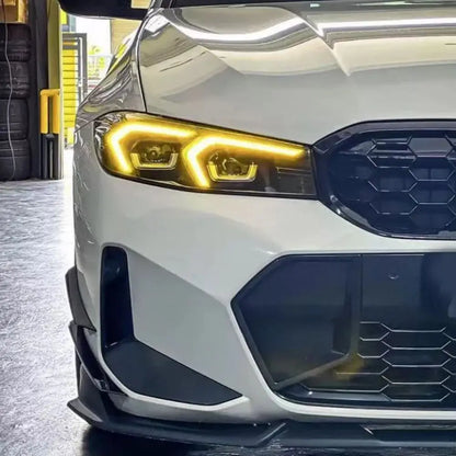 For 2023 2024 BMW 3 Series Csl Yellow Angel Eyes Drl Boards G20