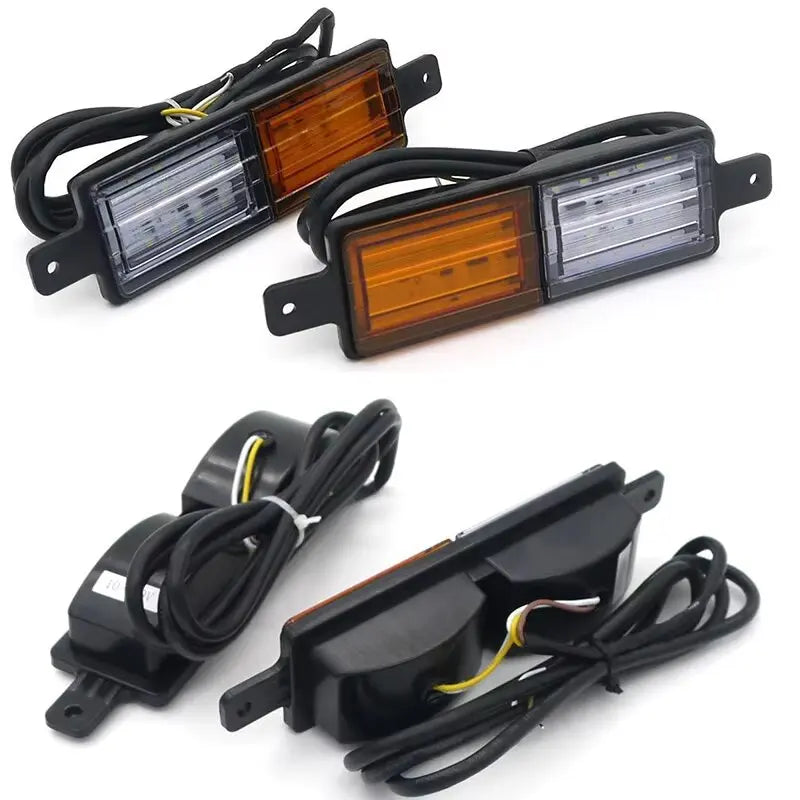 2PCS Truck Indicator Park Bullbar Front Side Marker Bumper