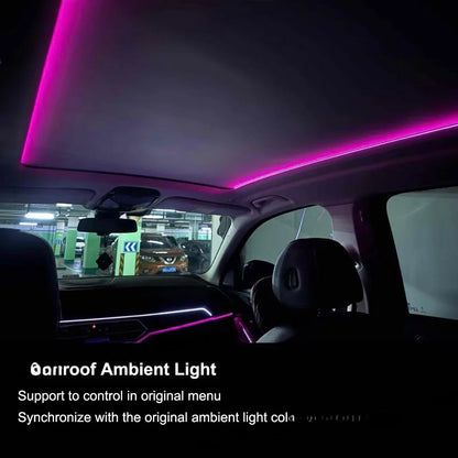 For BMW 2 3 4 5 Colors Sunroof Interior Lighting 6GT Series G20