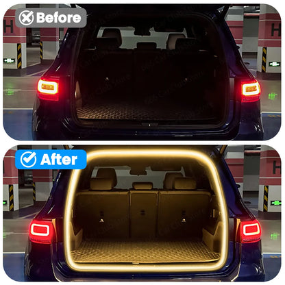 For Mercedes-Benz Trunk Flowing Light Whie 4.05 Meters