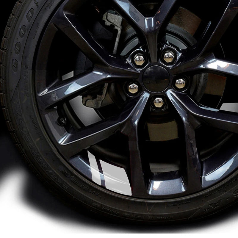 For Size 18" - 21" Decorative Reflective Wheel Rim Vinyl