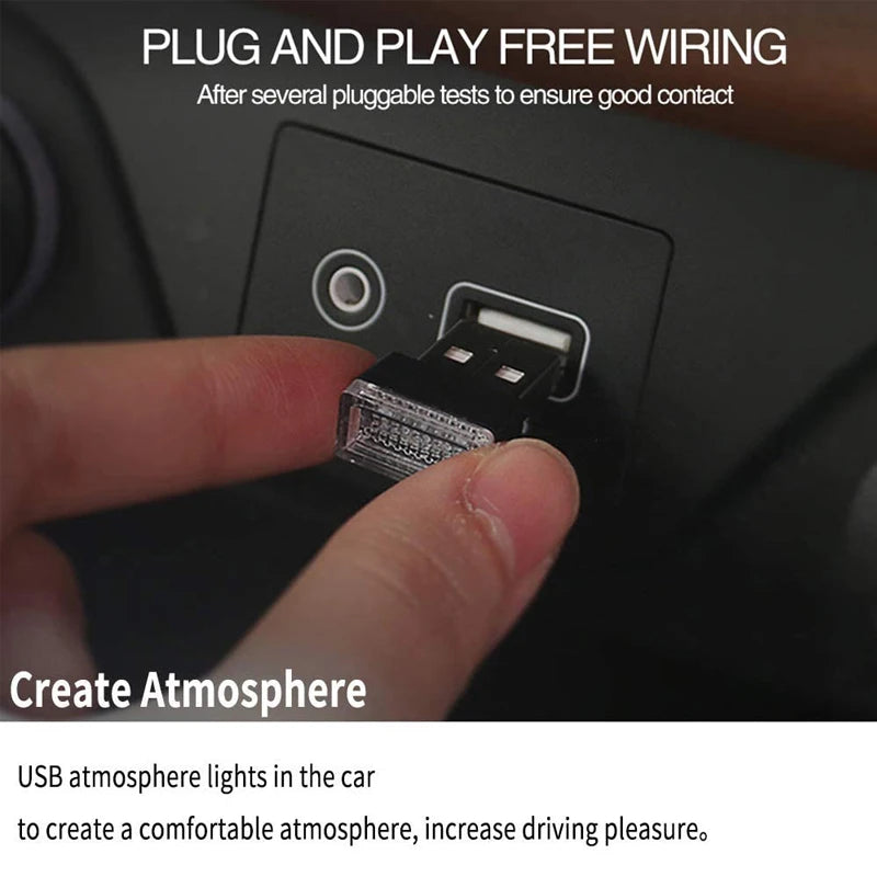 Interior USB Ambient MINI Small Bulb Emergency Lighting Portable