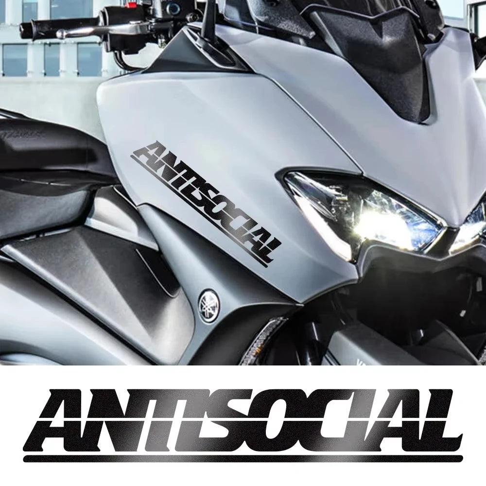 For Auto Body Window Laptop Motorcycle Antisocial Reflective