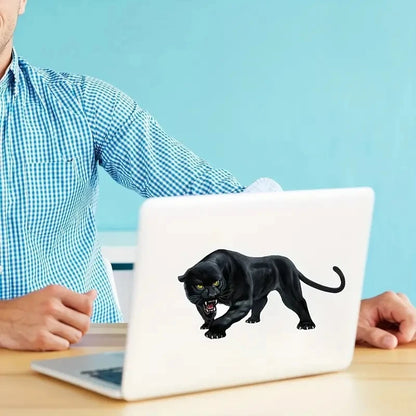 Black Panther Roaring Sticker Funny Stickers Decals Removable