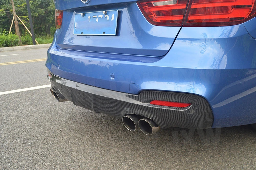 For BMW 3 Series F34 Gt Jxwancf Carbon Fiber Racing Rear Bumper