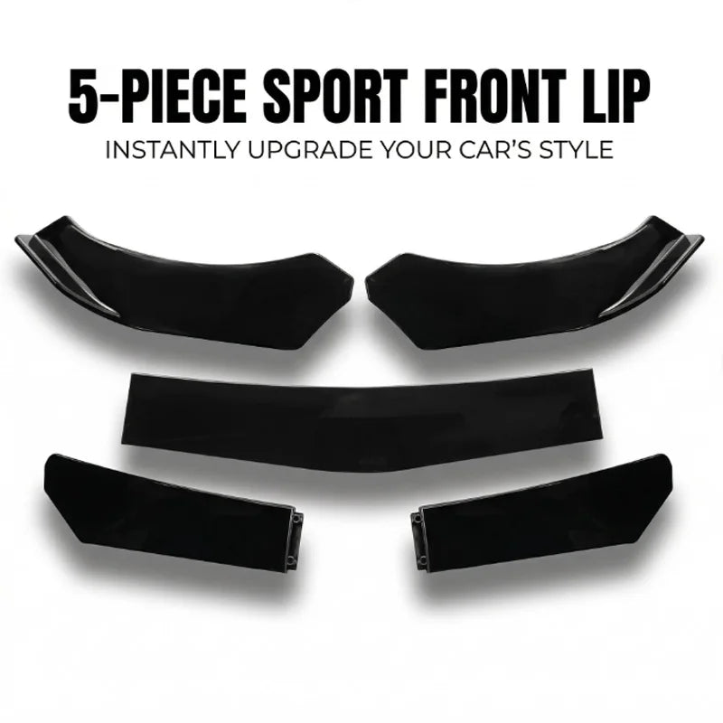 For MG 7 5PCS ABS Material Front Bumper Separator Lip Body Kit