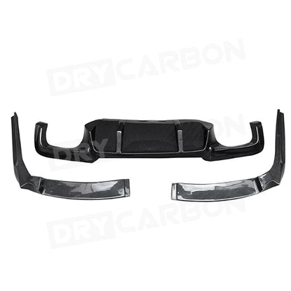 For BMW 5 Series F10 M5 Carbon Fiber Rear Diffuser Bumper Flaps