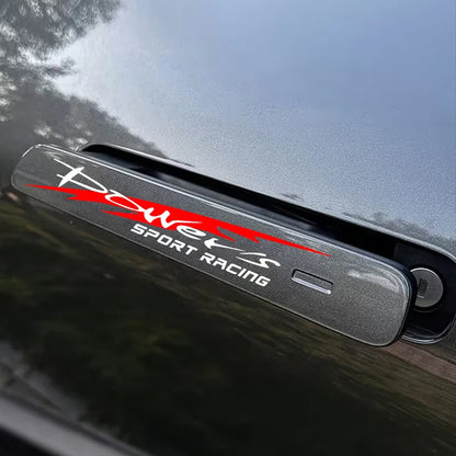 2PCS Sport Stickers Waterproof Sunproof Durable Colorful Laser