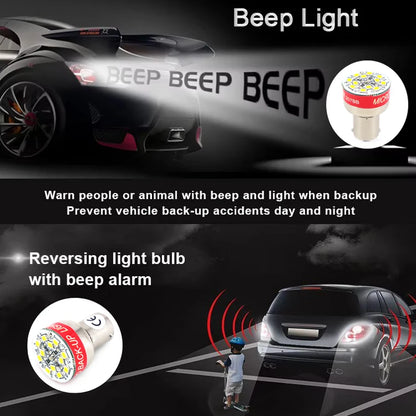 For LED Lights Piece ultra-bright 12-smd-led Sound Reversing