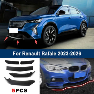 For Renault Rafale 2023-2026 Model Adjustable 5PCS Front Bumper
