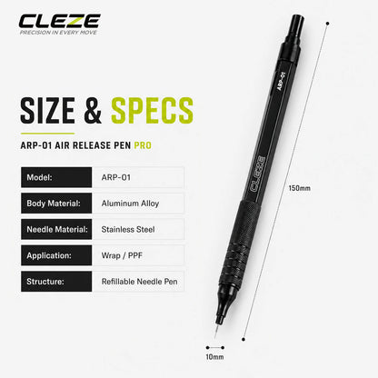 For Vinyl Wrap Cleze Ppf Air Release Pen Ultra Fine Needle Bubble