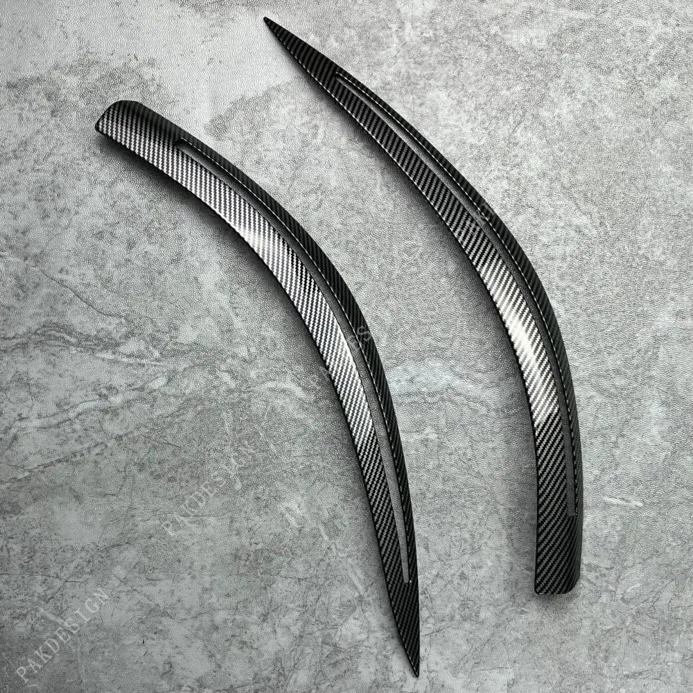 For BMW 5 Series E60 E61 Front Eyebrow Eyelid Bodykit Tuning
