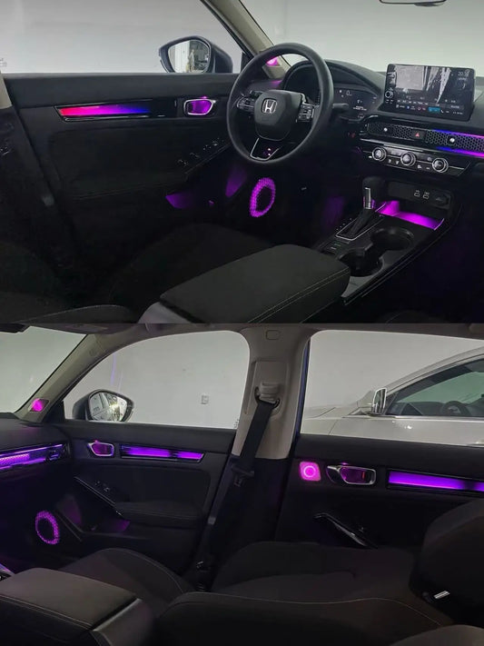 For Honda Civic 11th2022-2026 64 Color Rhd Lhd Lnterior Ambient