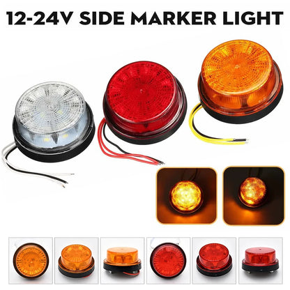 4PCS 12V 24V Modes Flashing Strobe Emergency Alarm Rotary