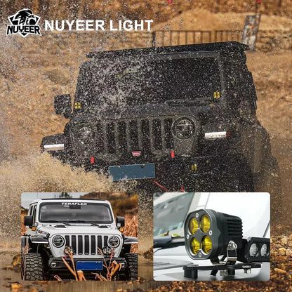 12V 24V Offroad Driving 3inch Pod Spot Beam Drl