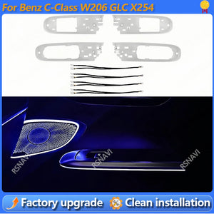 For Mercedes Benz C Class W206 Door Handrail Ambient Glc Class
