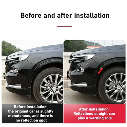 Wheel Brow Reflective Sticker Front Bar Body Warning SUV