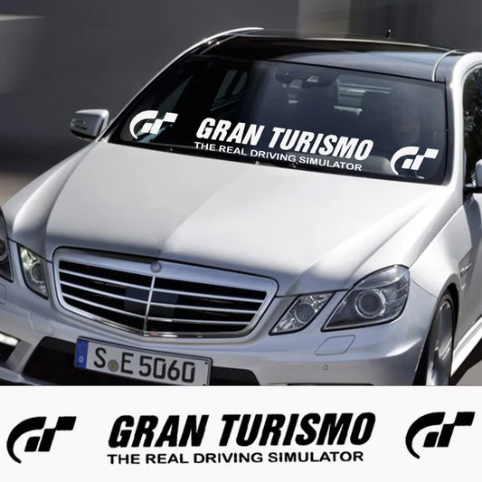 For Gran Turismo Fashion Windshield Sticker Design Voiture