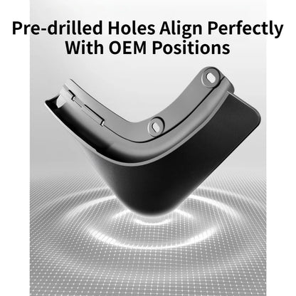 Hidden Invisible Mud Flaps Splash Guards Fits Tesla Model