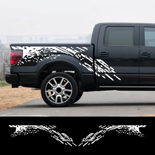 For Ford Raptor Svt F-150 2009-2018 Decal Sticker Side Bed Mud
