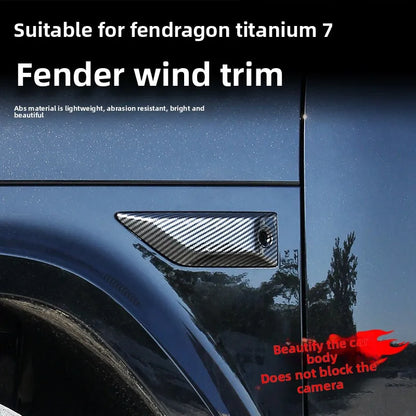 For BYD TI7 Fangchengbao TI7 Fender Sticker anti-scratch Strip