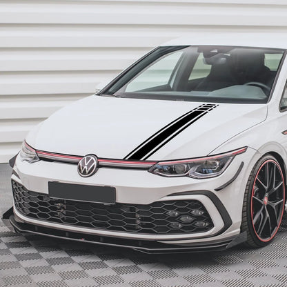 For Volkswagen Golf Gti MK8 MK7 Hood Racing Stripe Sticker MK6