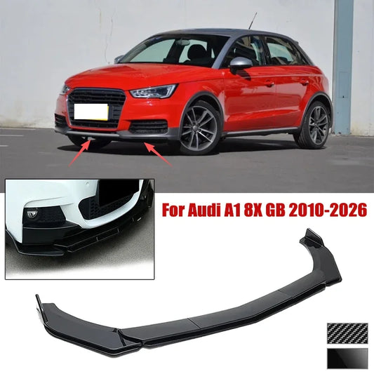 For Audi A1 8X Gb 2010-2026 5PCS Front Bumper Shovel Spoiler