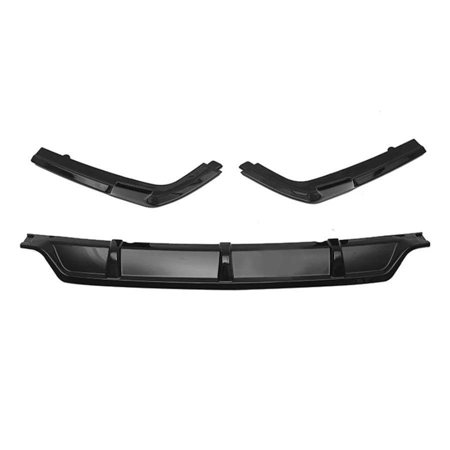 For BMW X7 G07 2022+ Bright Black Back Lip Rear Bumper Diffuser