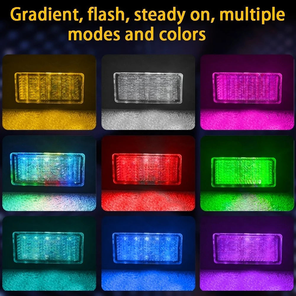 For Volkswagen License Plate Lights Symphony Flash multi-ribbon