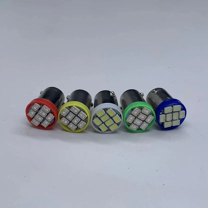 100PCS ba9s T11 T4W Bayonet Ac 6V 12V 1206