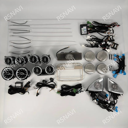 For Mercedes Benz W213 W238 E53 Colours Air Vents 3D 4D Rotate
