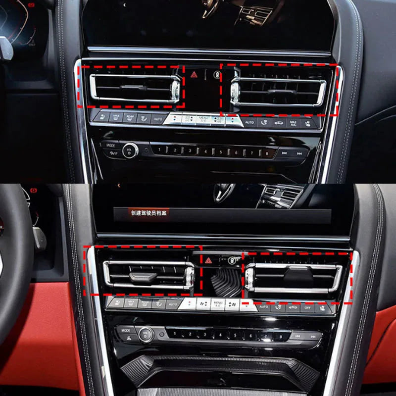 For BMW 8 Series G14 G15 Center Dashboard Air Vent Repair Kit