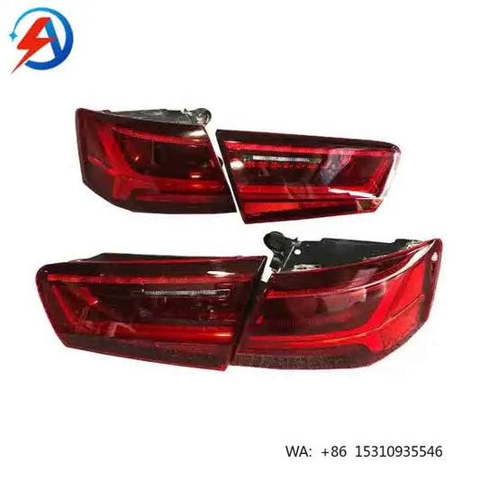 For Audi A6 A6L C7 Pa Parts Upgrade Tail Smoke Taillamp